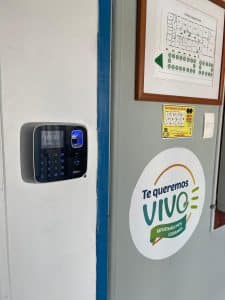 Control de acceso biométrico para empresa en Antofagasta